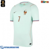 Fotballdrakt Herre Frankrike Ousmane Dembele #7 Bortedrakt VM 2026 Kortermet